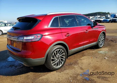 2019 Lincoln Nautilus Reserve z USA, uszkodzony, nr VIN 2LMPJ6L9XKBL61438